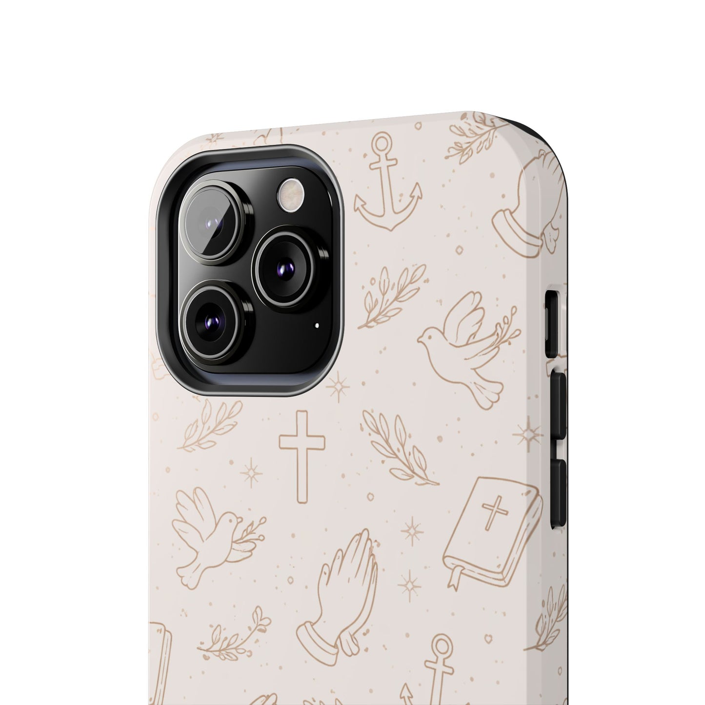 Symbols of Grace Phone Case | Christian Floral iPhone Case