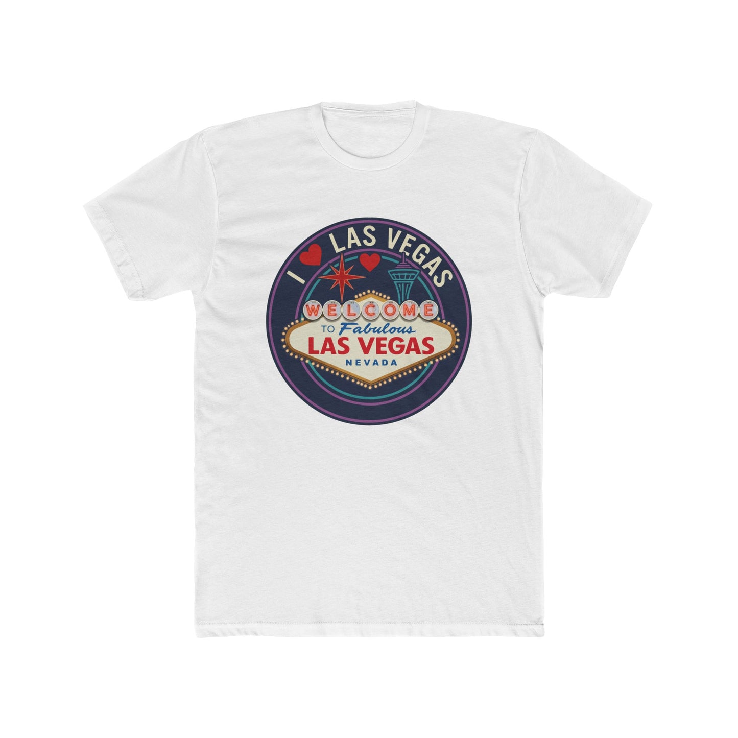 Las Vegas Retro Sign T-Shirt — Welcome to Fabulous Las Vegas Graphic Tee