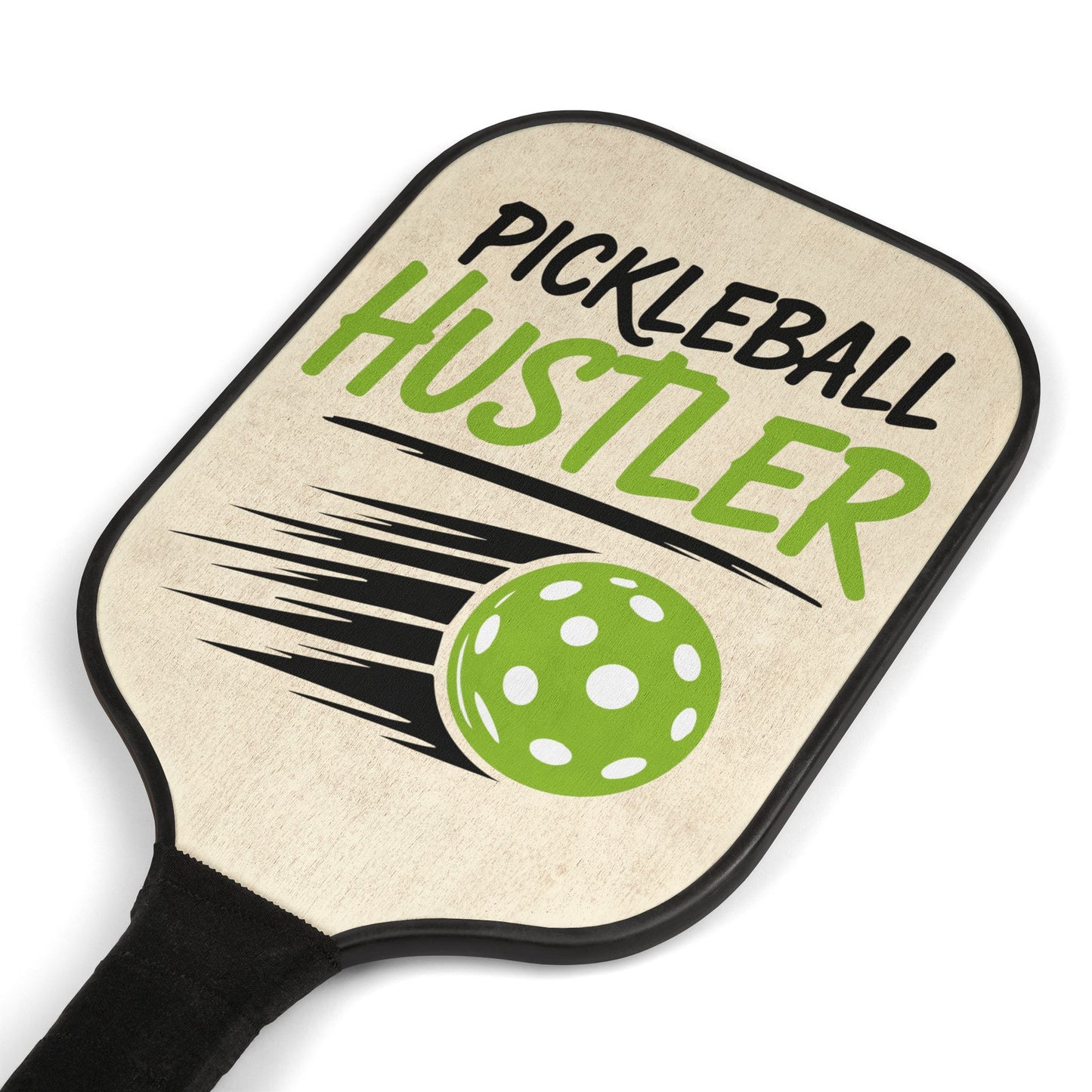 Pickleball Hustler Paddle Set — Mini Paddle & Balls Kit for Players