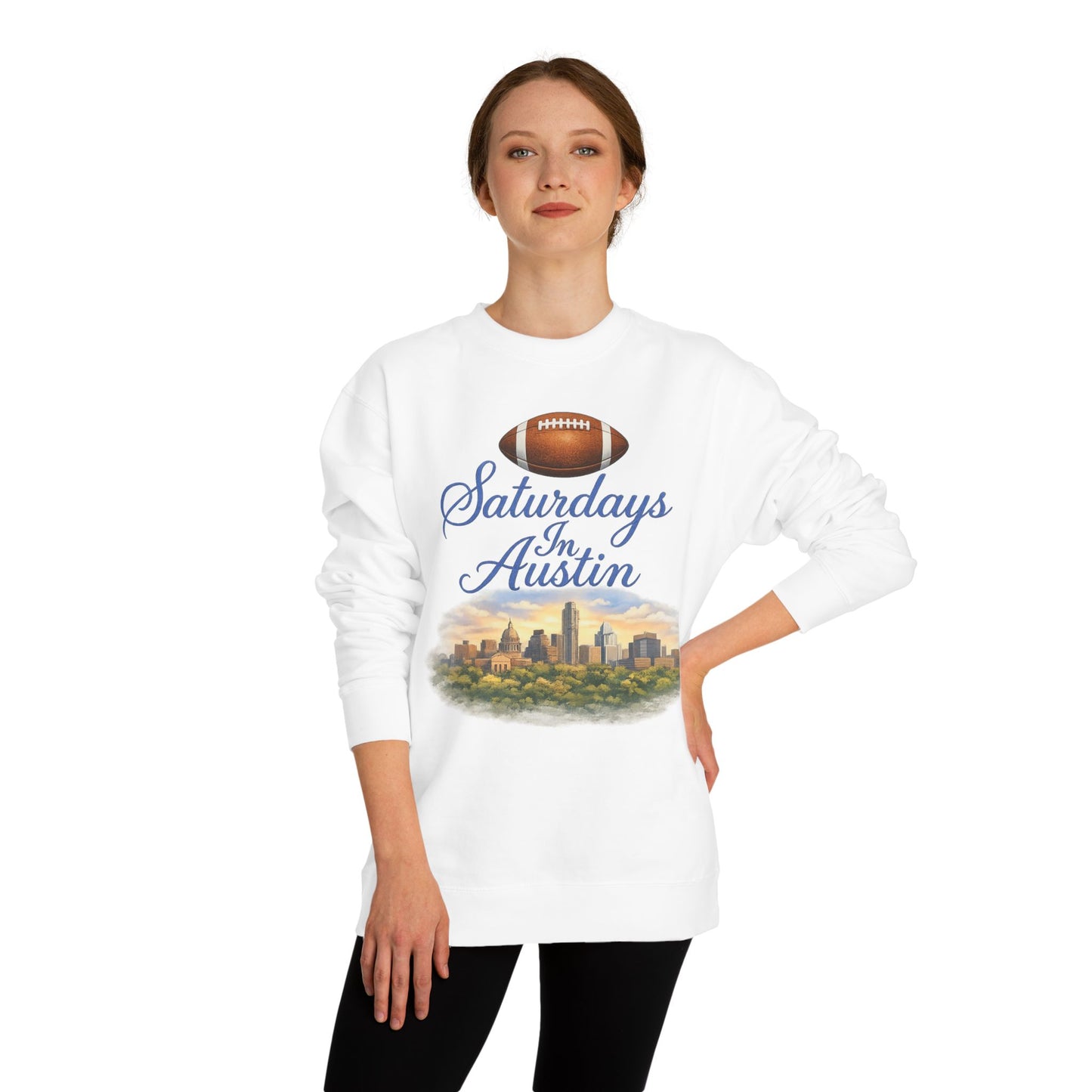 Saturdays in Austin Football Sweatshirt
