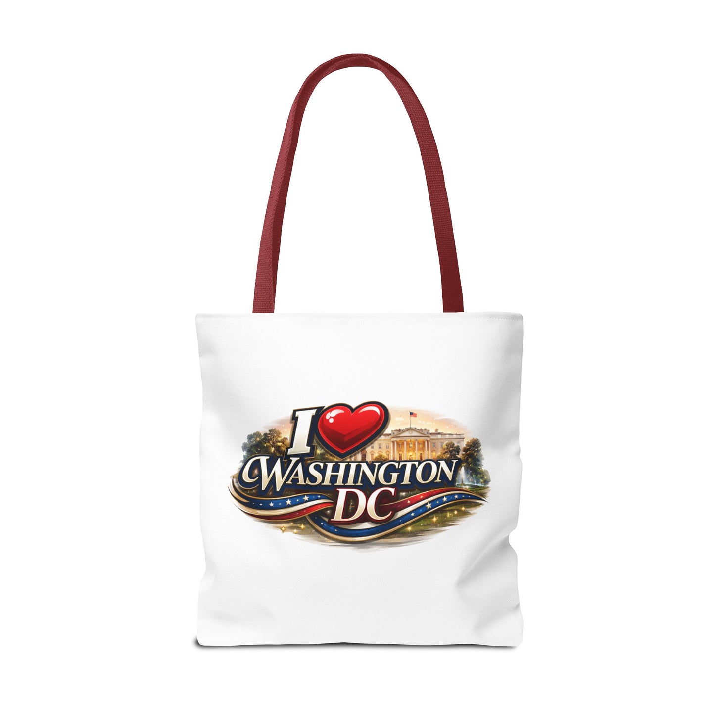 I  Washington DC Tote Bag — Souvenir City Landmark Shopper