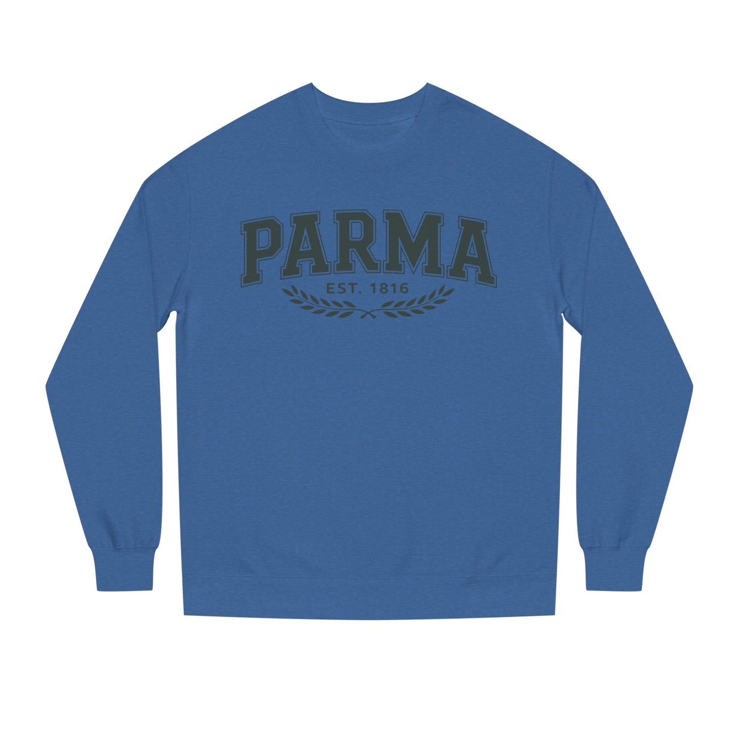 Parma Vintage Crewneck Sweatshirt — 'PARMA EST. 1816' Collegiate Pullover