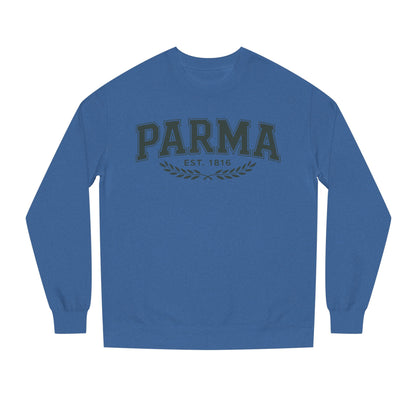 Parma Vintage Crewneck Sweatshirt — 'PARMA EST. 1816' Collegiate Pullover