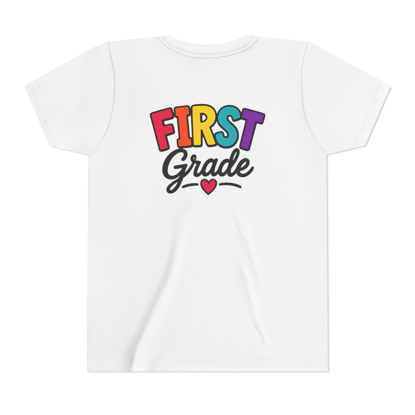 First Grade Youth T‑Shirt — Colorful Back-to-School Tee