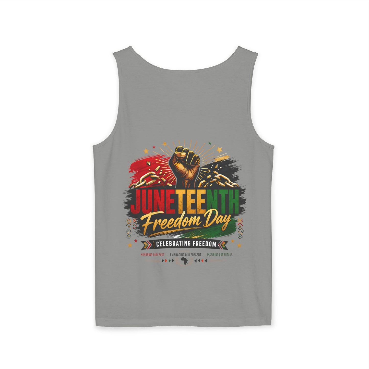 Juneteenth Freedom Day Tank Top — Celebrating Freedom Graphic