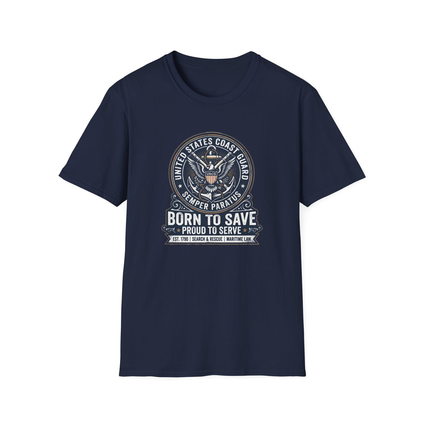 Coast Guard 'Born to Save' T-Shirt