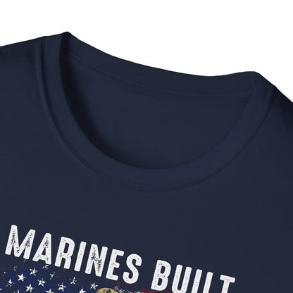 Marines Built American Made T‑Shirt