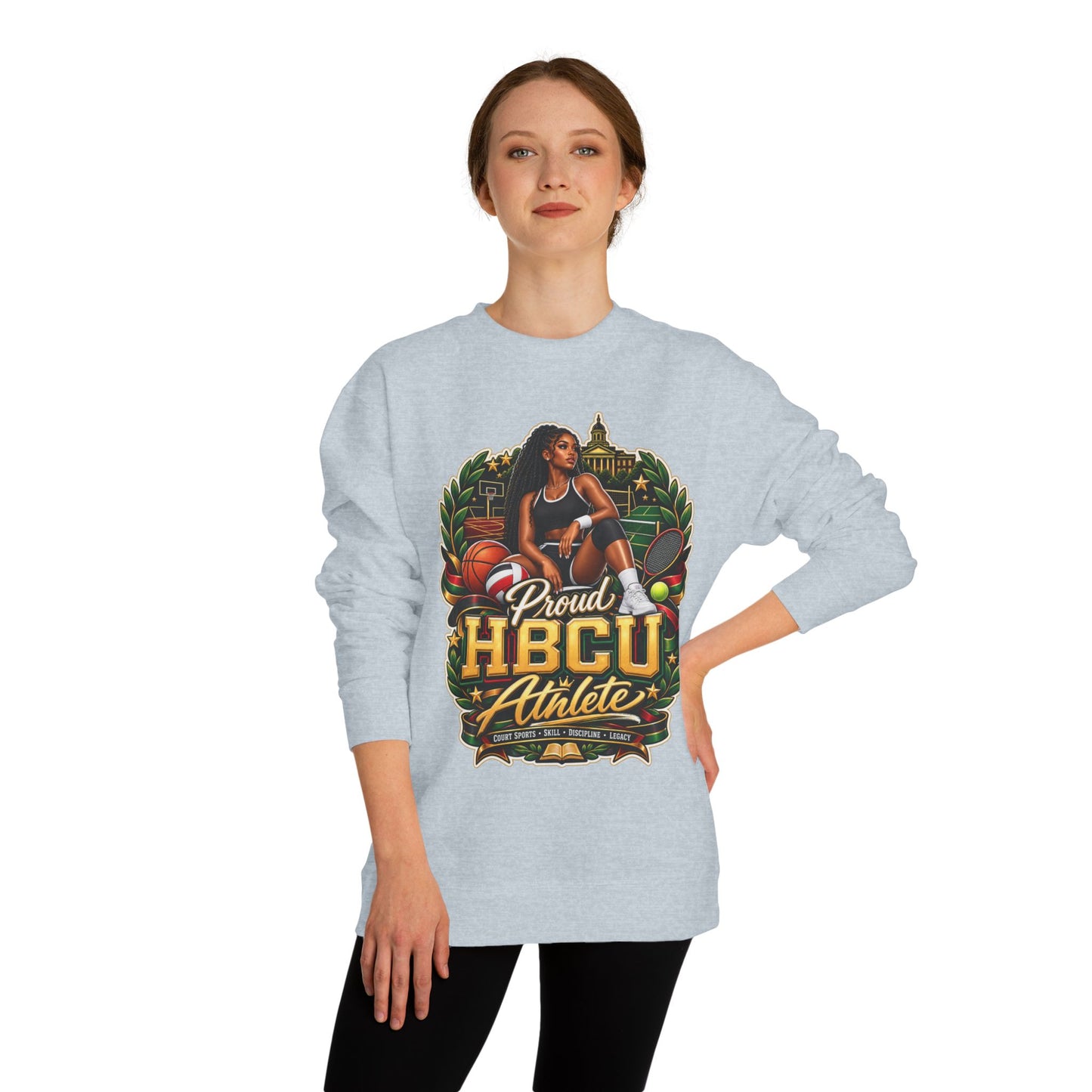 Proud HBCU Athlete Crewneck Sweatshirt