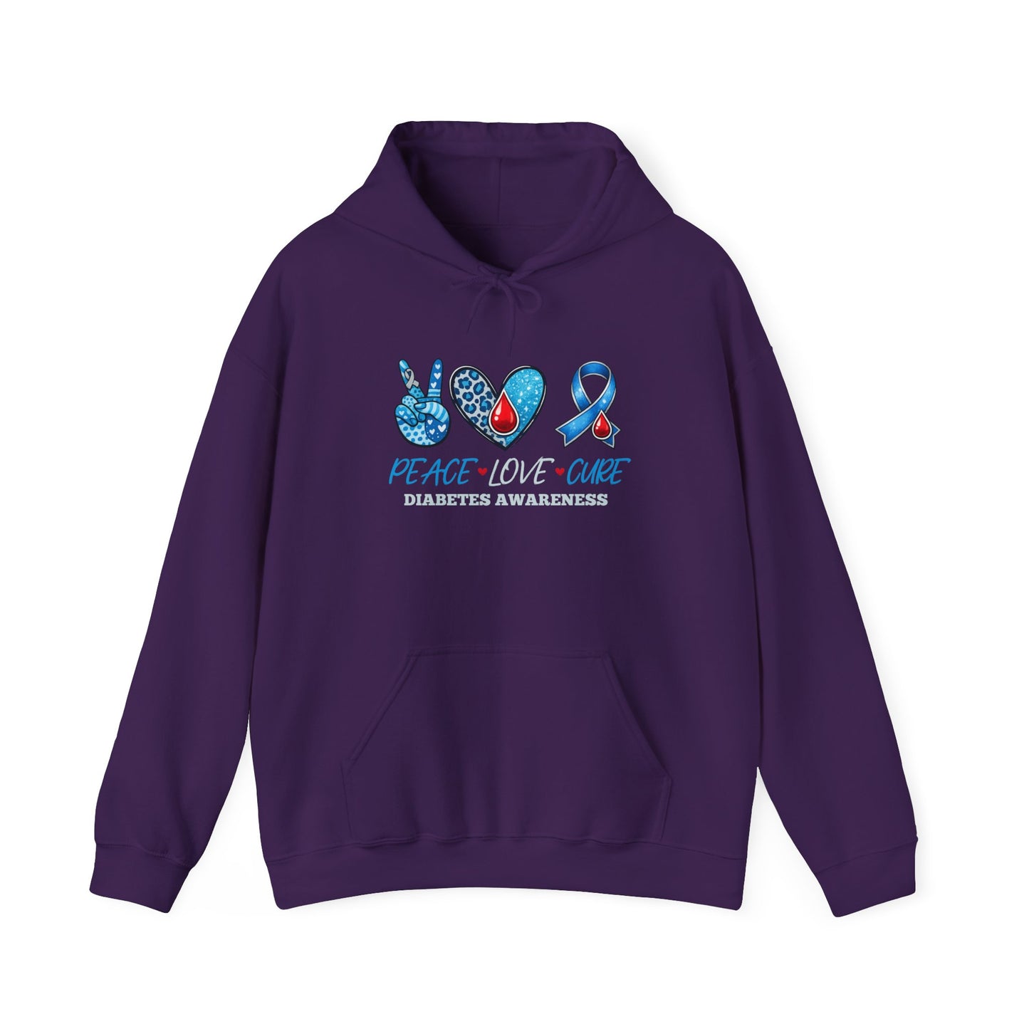 Peace Love Cure Hoodie