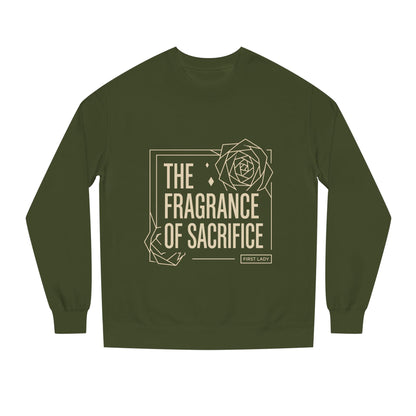The Fragrance of Sacrifice Sweatshirt — Floral Graphic Crewneck