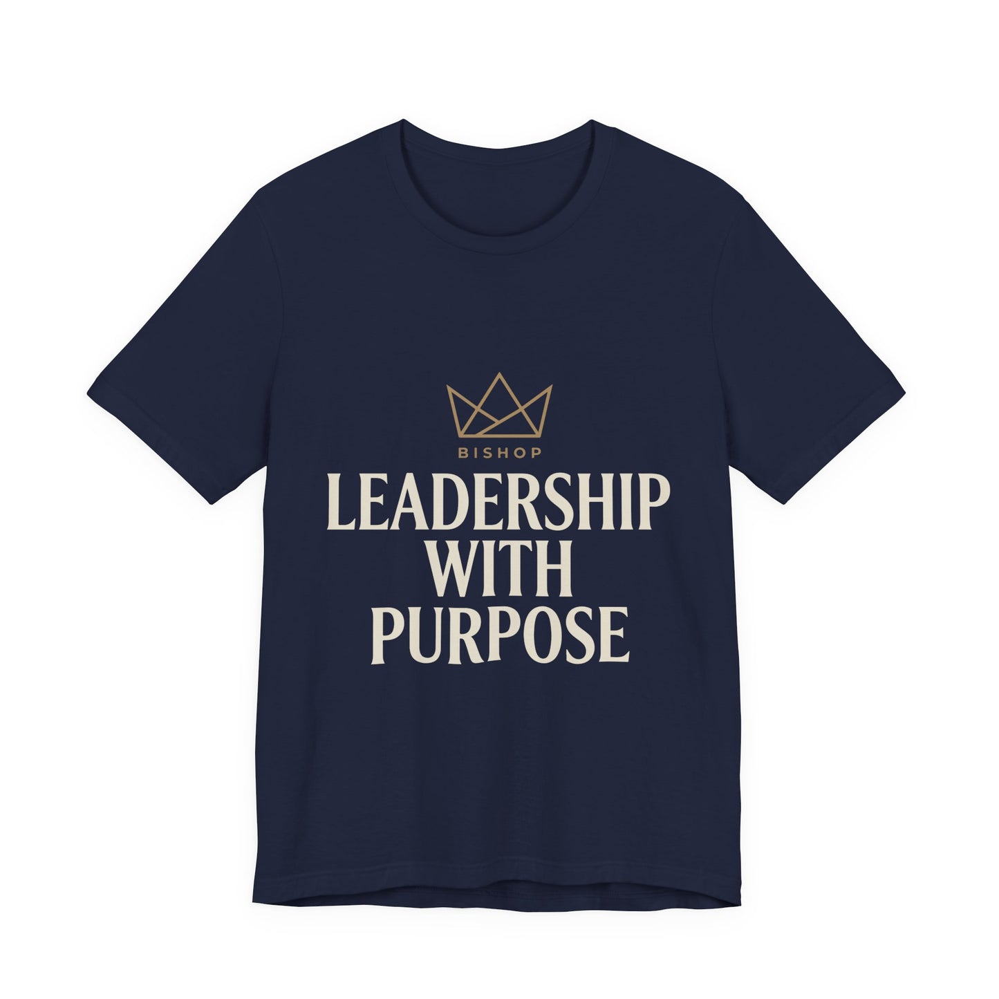 Leadership With Purpose Tee — Inspirational Crown Graphic T-Shirt