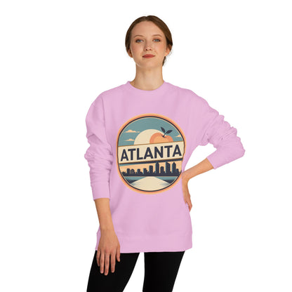 Atlanta Skyline Sweatshirt — Retro Peach City Crewneck