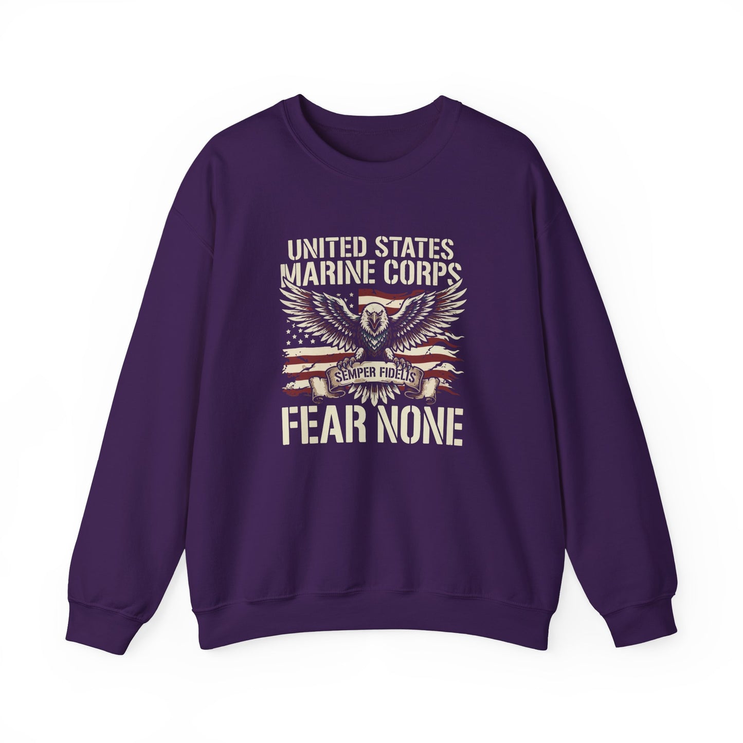 United States Marine Corps Fear None Sweatshirt