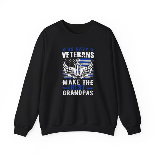 US Navy  Veterans Make the Best Grandpas Sweatshirt