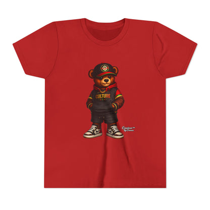 Youth Tee — Urban Bear "Culture" Graphic