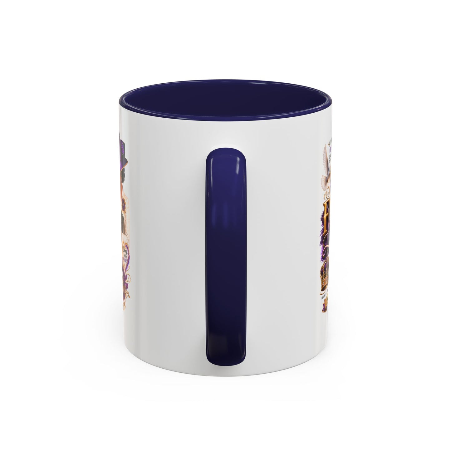 First Lady of Faith Accent Coffee Mug — Inspirational Christian Gift (11/15oz)