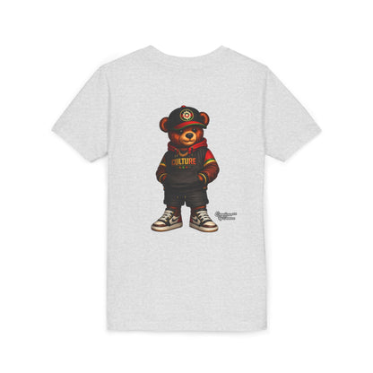 Youth Tee — Urban Bear "Culture" Graphic