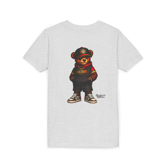 Youth Tee — Urban Bear "Culture" Graphic