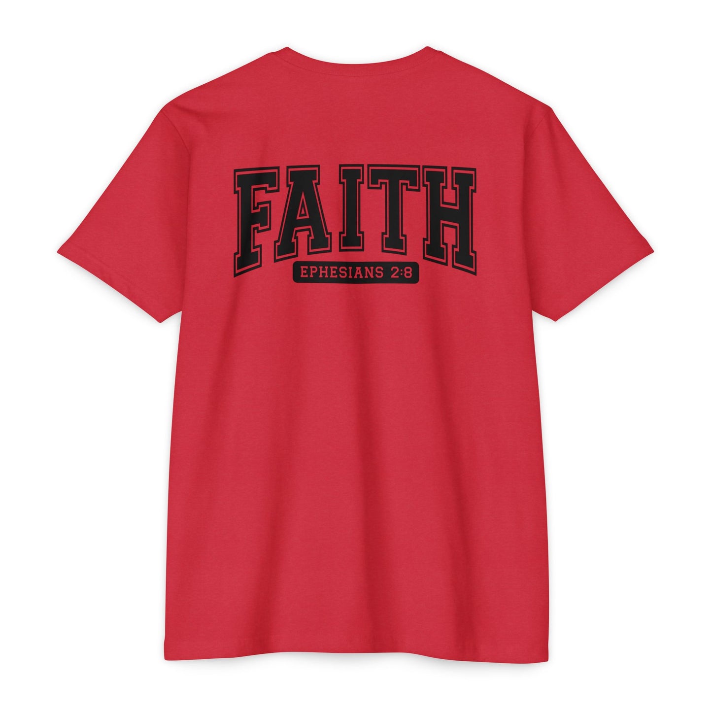 Faith Ephesians 2:8 Tee — Inspirational Christian T-Shirt