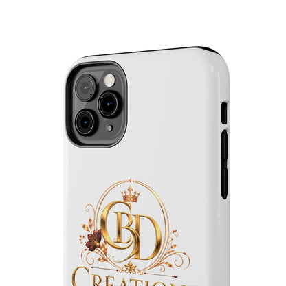 BD Creations By Donece Elegant Logo Tough Phone Case — Protective iPhone Cover