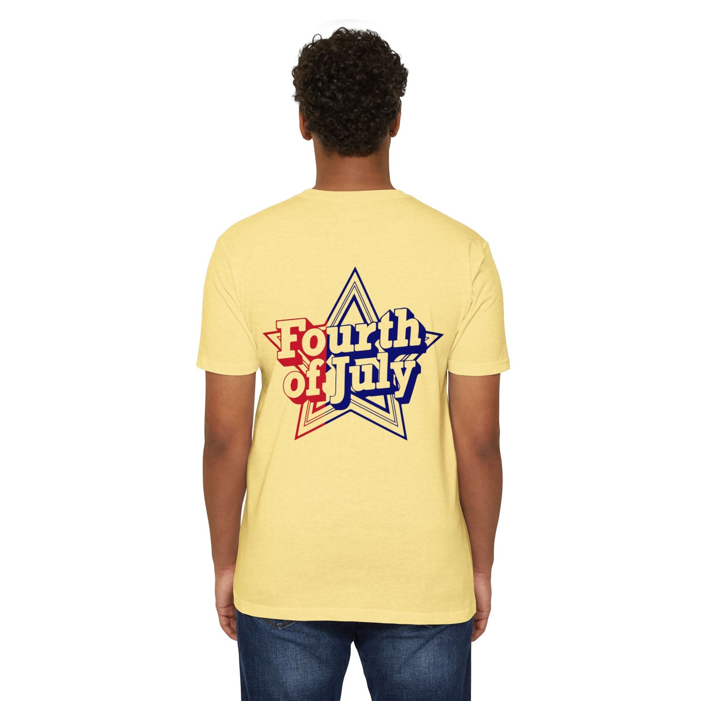 Fourth of July Star T-Shirt — Retro Patriotic Independence Day Tee