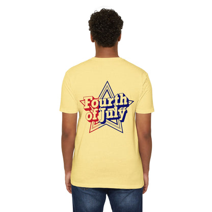 Fourth of July Star T-Shirt — Retro Patriotic Independence Day Tee