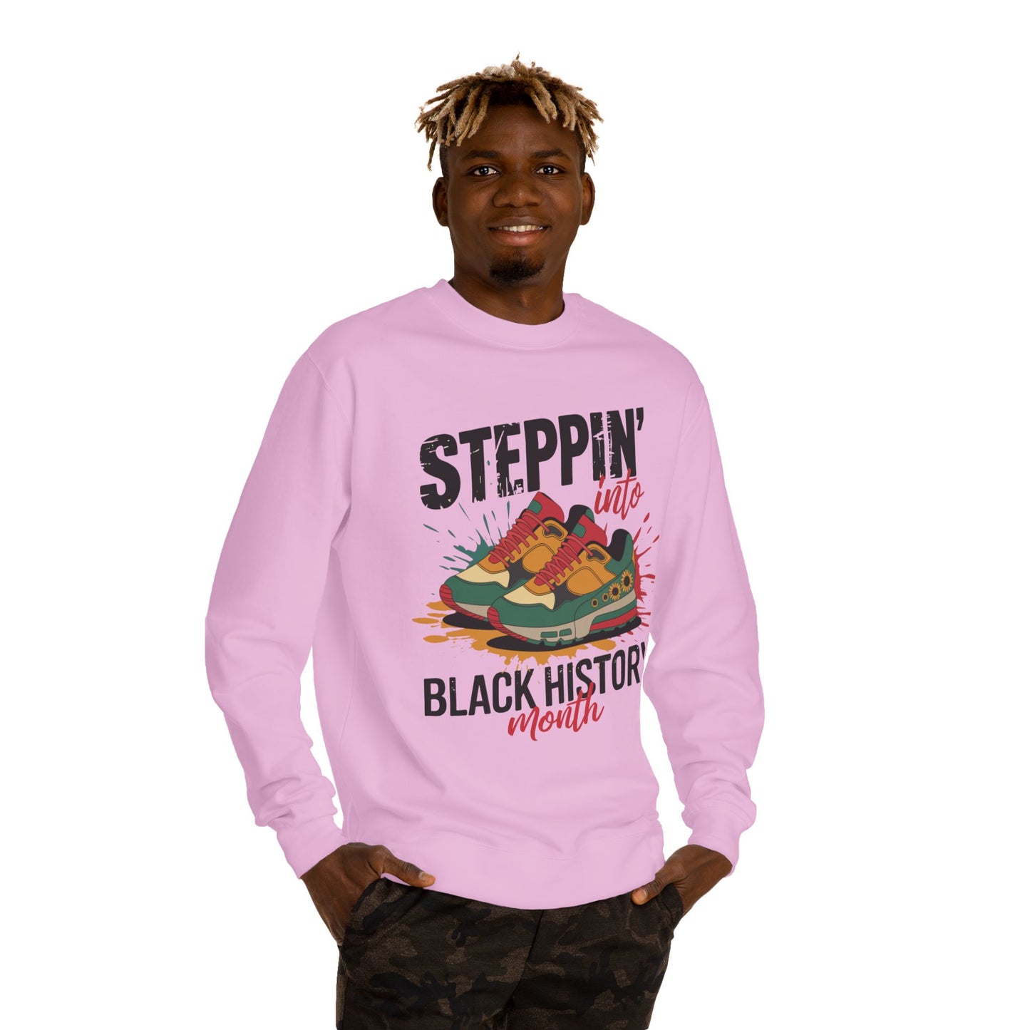 Steppin' into Black History Month Sweatshirt