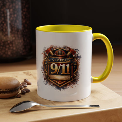 Never Forget 9/11 Memorial Coffee Mug