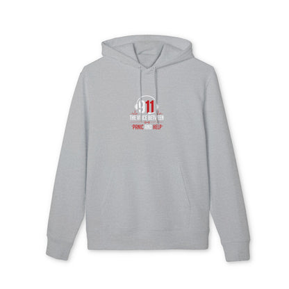 911 Dispatcher Hoodie — “The Voice Between Panic and Help” Emergency Responder Pullover