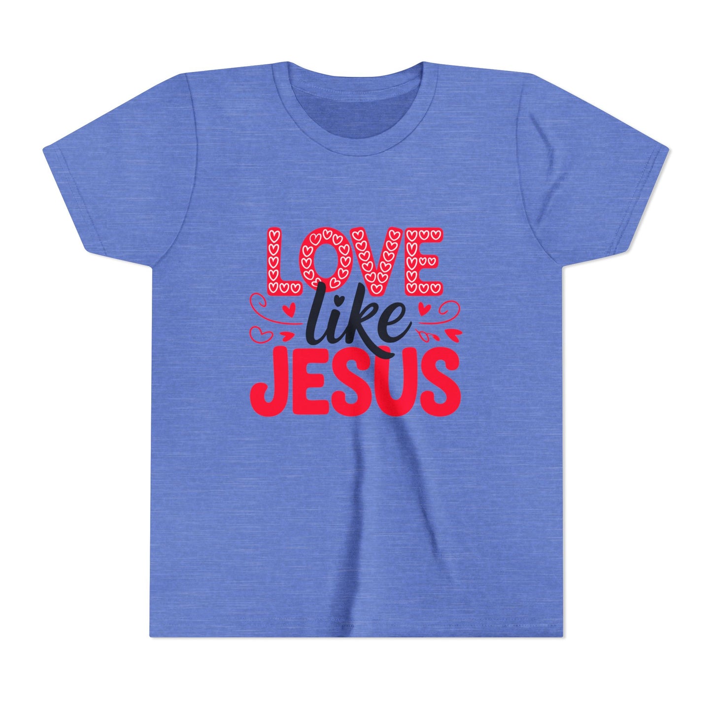 Youth Tee - "Love Like Jesus" Christian Kids Shirt