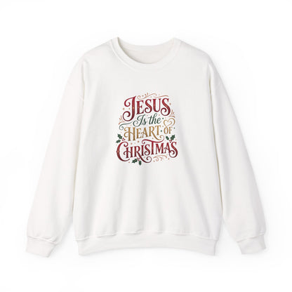 “Jesus Is the Heart of Christmas” Sweatshirt