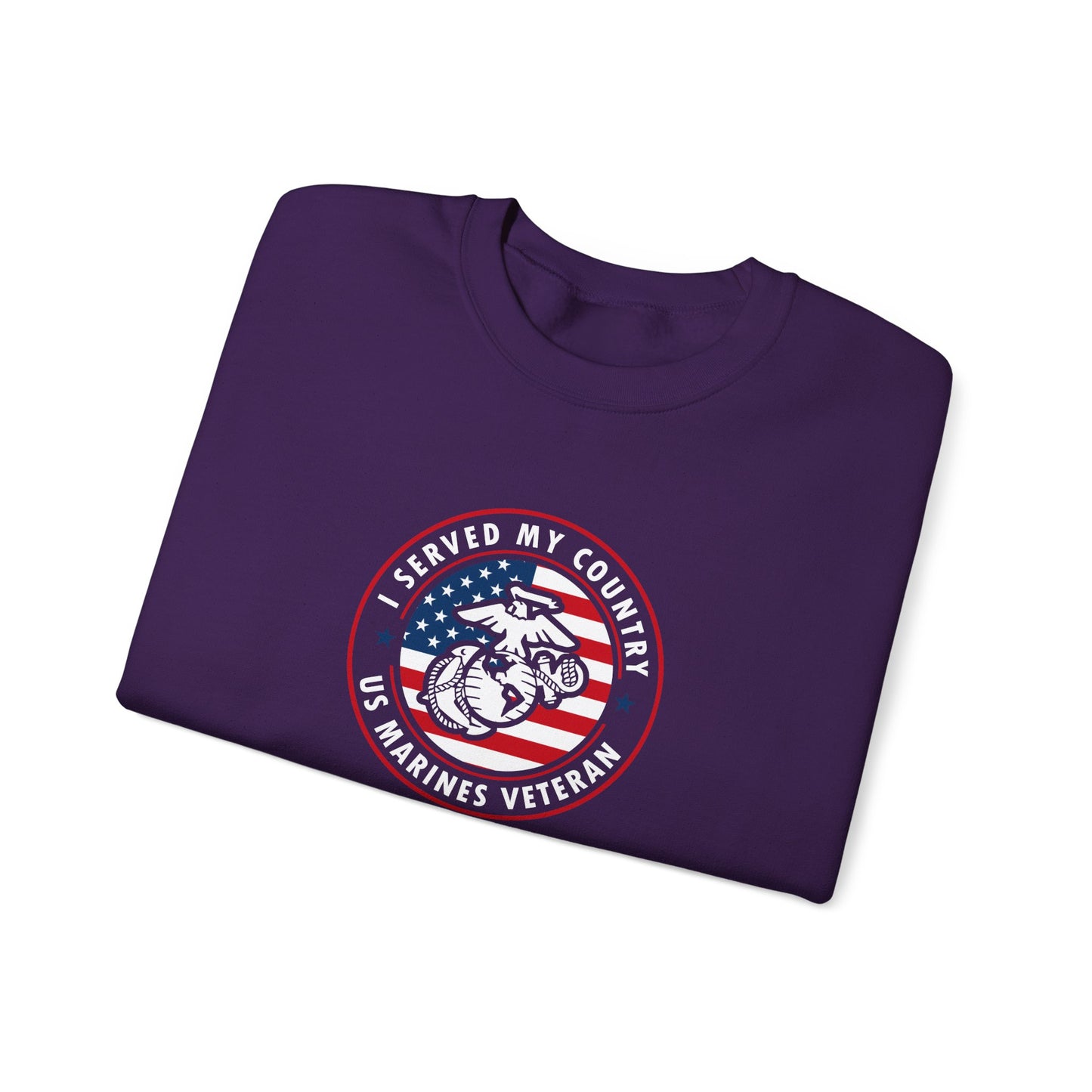 I Served My Country US Marines Veteran Sweatshirt