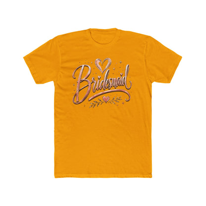 Bridesmaid Rose Gold Script T-Shirt