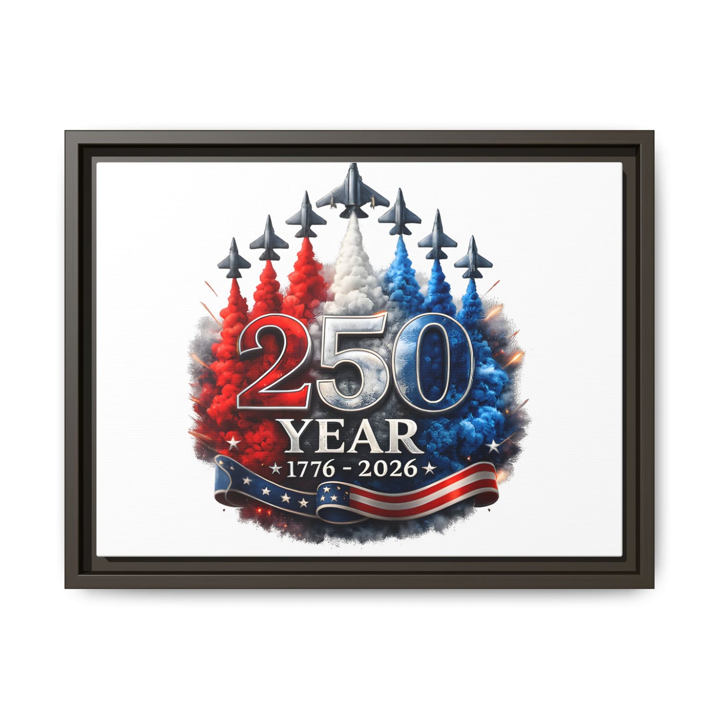 Matte Canvas, Framed (Multi-color)