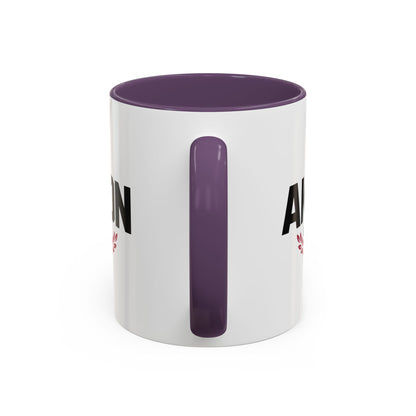 Akron Est. 1825 Accent Coffee Mug — Vintage City Pride Ceramic Mug