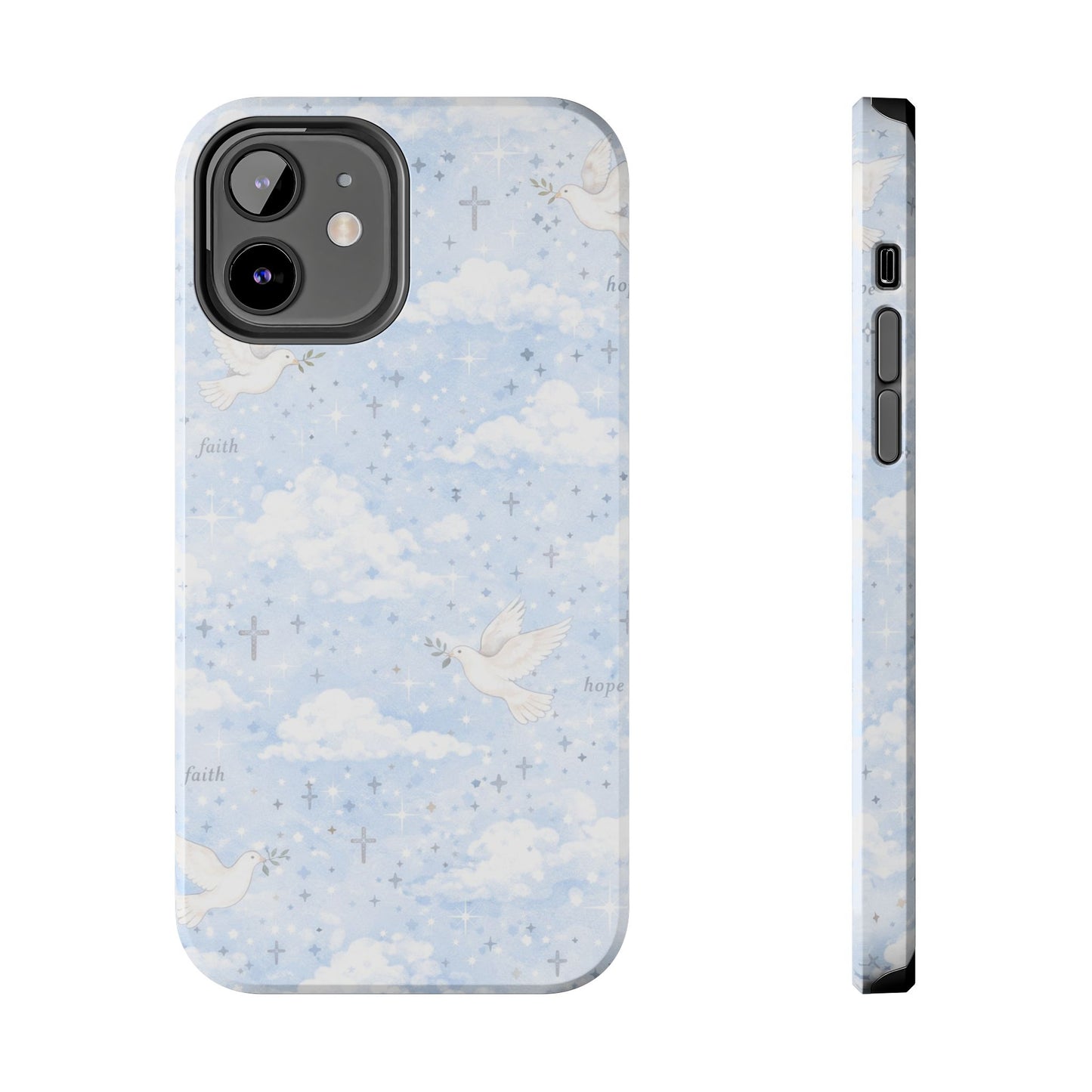 Hope Faith Phone Case | Christian floral iPhone Case