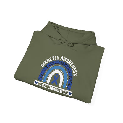 Diabetes Awareness We Fight Together Hoodie