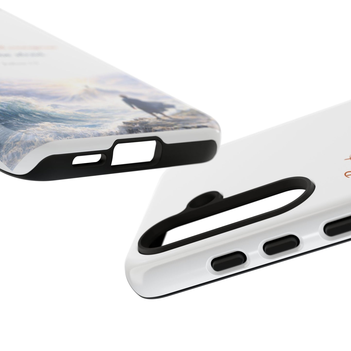 Inspirational 'Be Strong and Courageous' Phone Case — Joshua 1:9 Christian Protective Tough Case