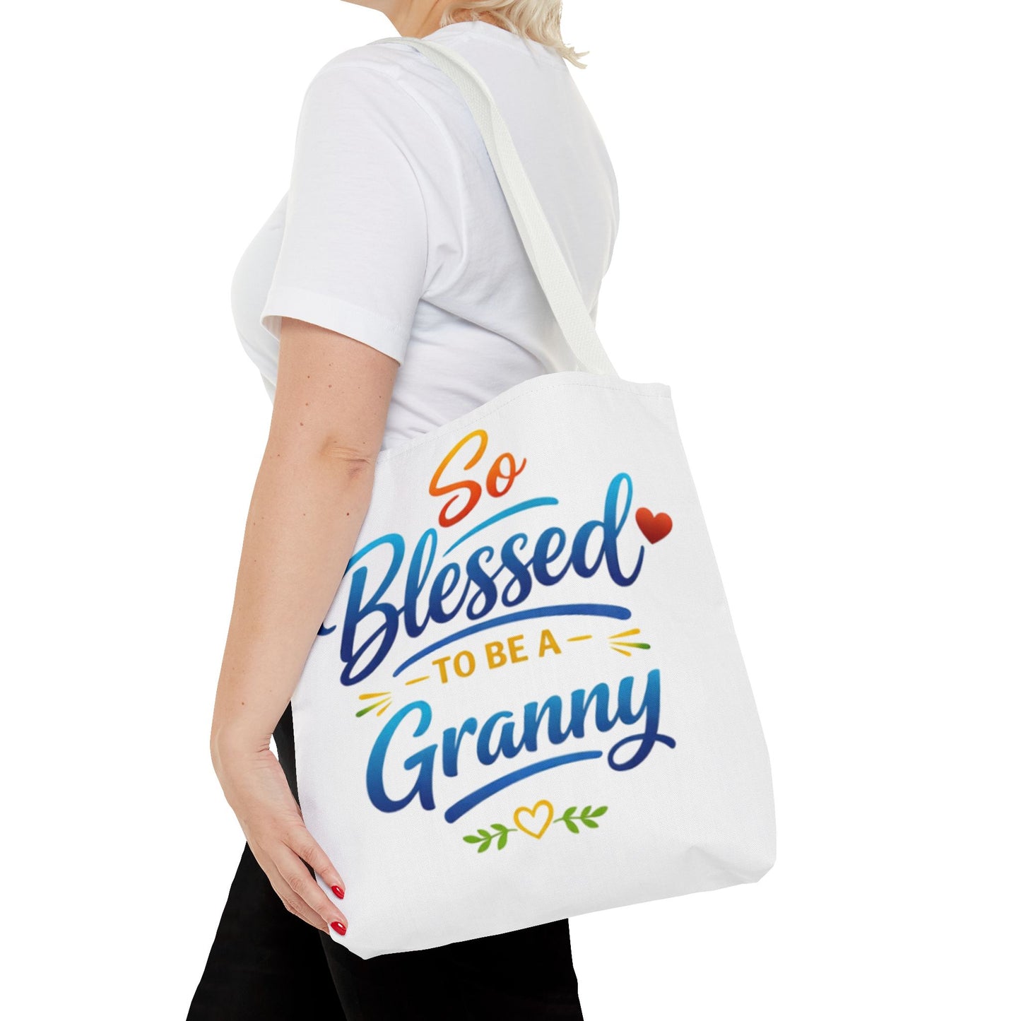 So Blessed to Be a Granny Tote Bag — Gift Tote for New Grandmothers