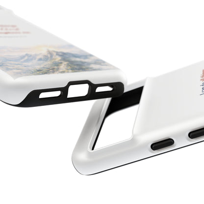 Christian Phone Case – “I Can Do All Things Through Christ” Inspirational Tough Case