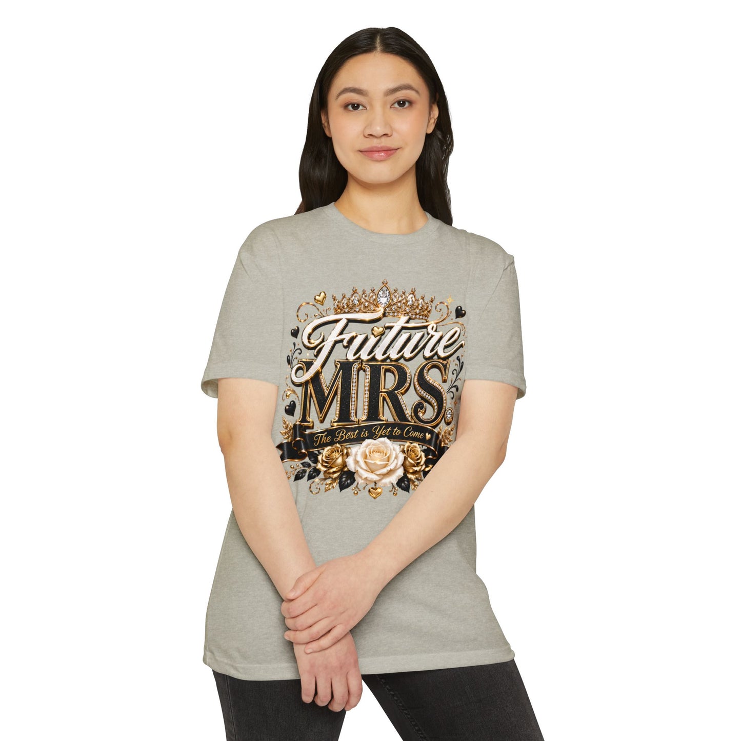 Future MRS T-Shirt — Bridal 'Future Mrs.' Graphic Tee for Bachelorette & Engagement
