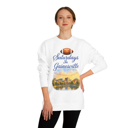Saturdays in Gainesville Sweatshirt — Football City Skyline Crewneck