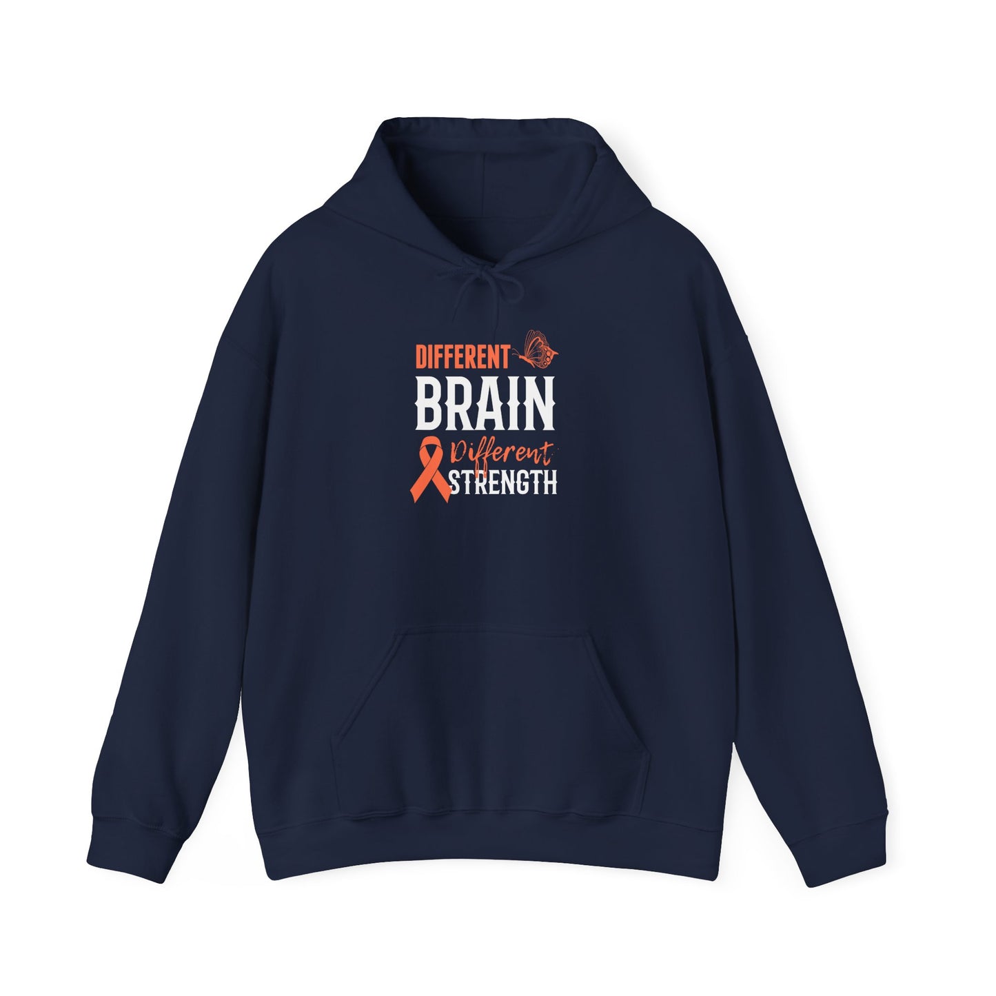 Different Brain Different Strength Hoodie