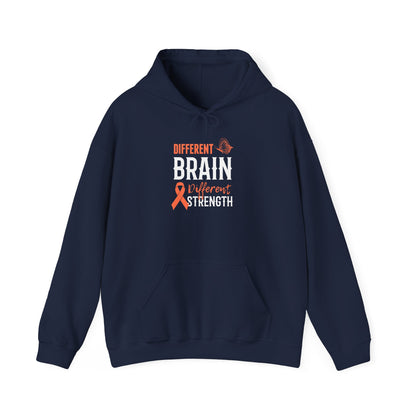 Different Brain Different Strength Hoodie