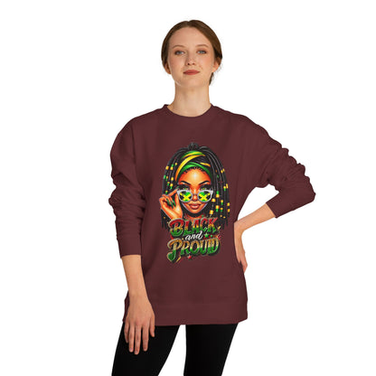Black and Proud Crewneck Sweatshirt