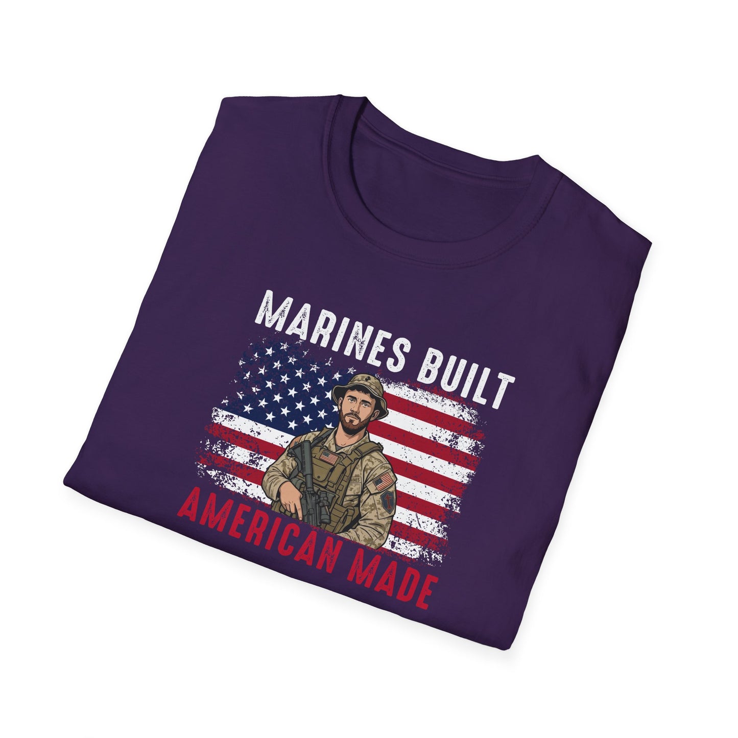 Marines Built American Made T‑Shirt