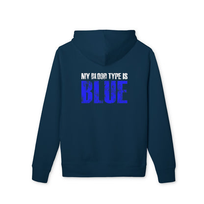 My Blood Type Is Blue Hoodie