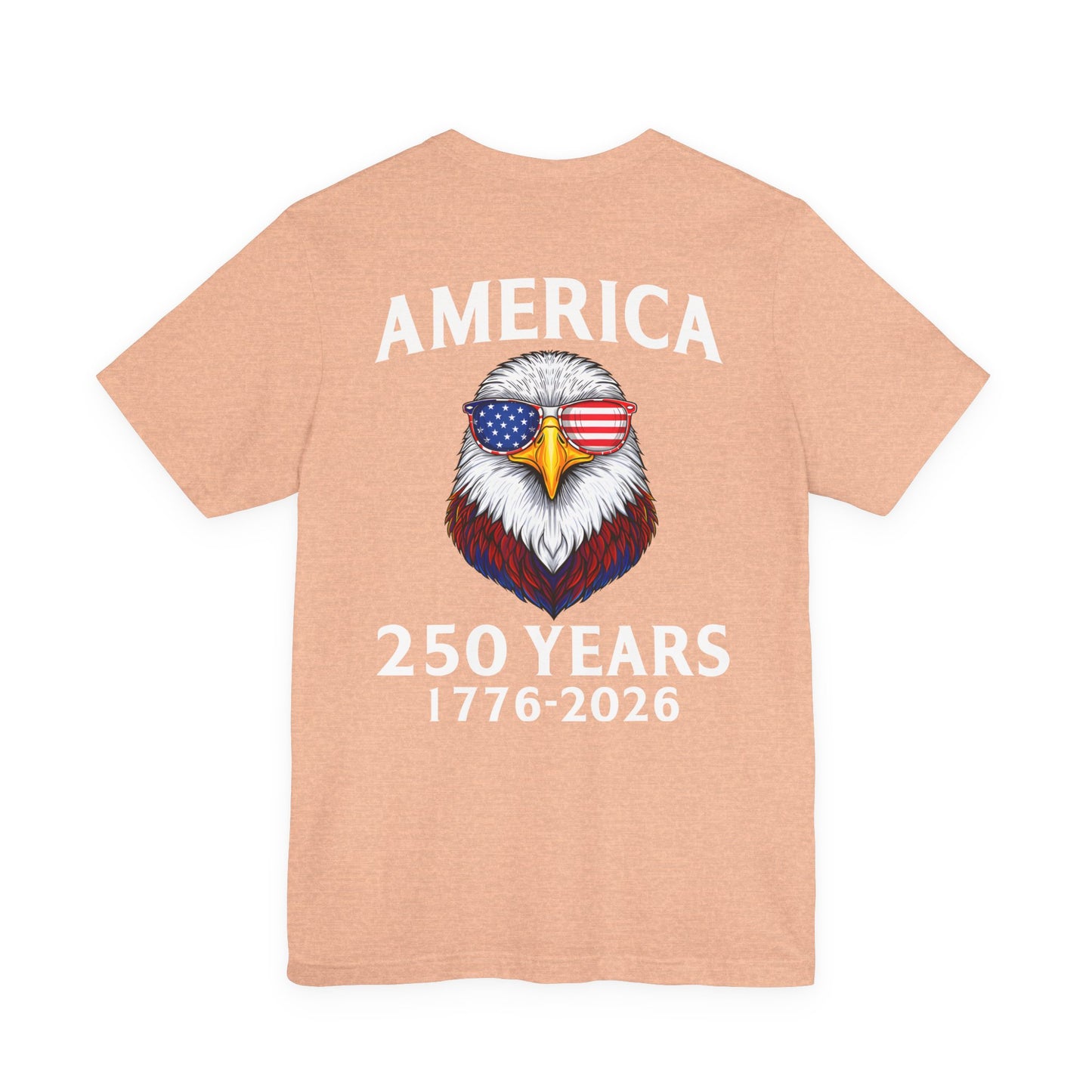 America 250 Years Tee — Patriotic Bald Eagle 1776-2026 T-Shirt