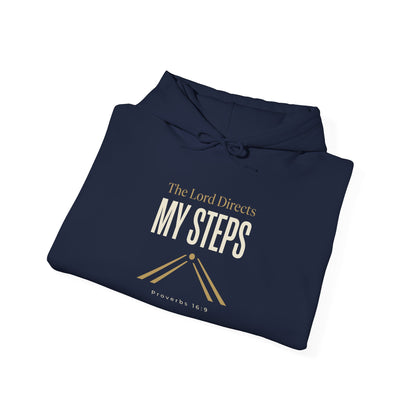 The Lord Directs My Steps -Proverbs 16:9 Hoodie