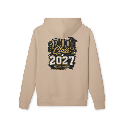 Senior Class of 2027 Hoodie — Graduation Sweatshirt with Cap Graphic